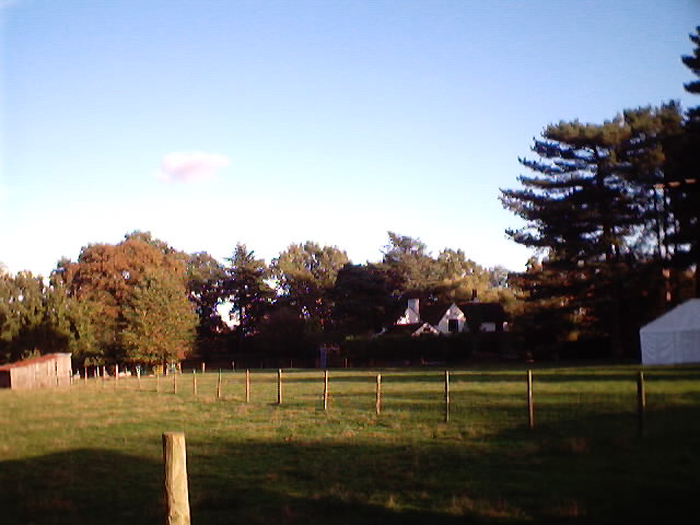 Farm Fields, with Rustic Shed